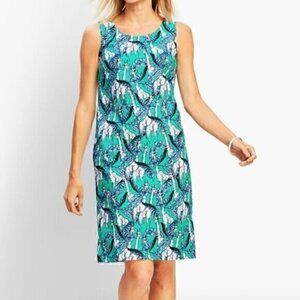Talbots Giraffe Print Shift Dress